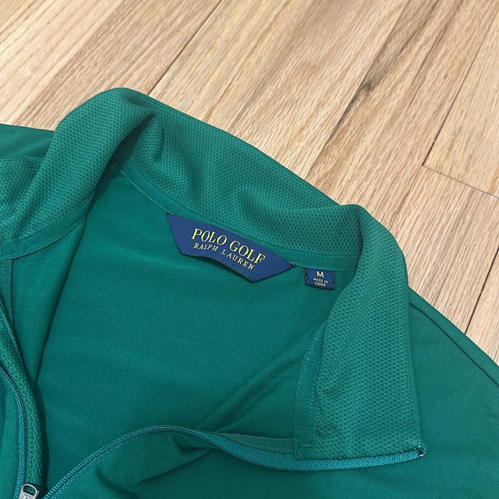 Men’s Golf Quarter Zip Vest - Picture 2 of 2
